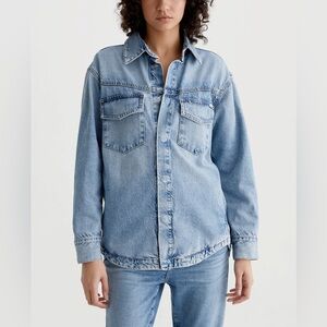 NWT AG Adriano Goldschmeid Maci Shacket